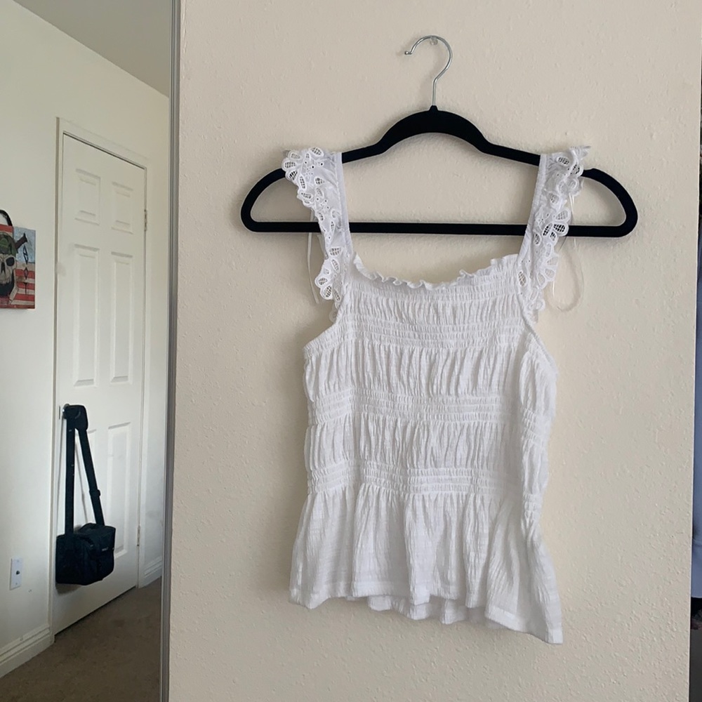 7 for 20$❗️ white cami blouse tank top